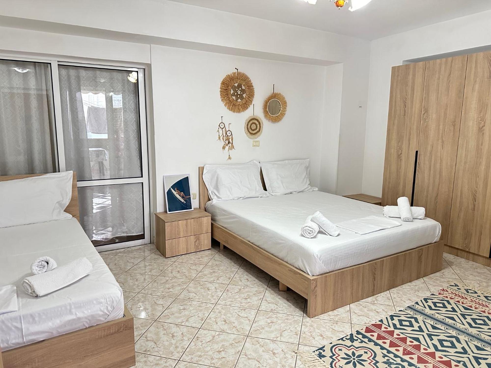 Appartement Boho Coastal Retreat à Saranda Extérieur photo