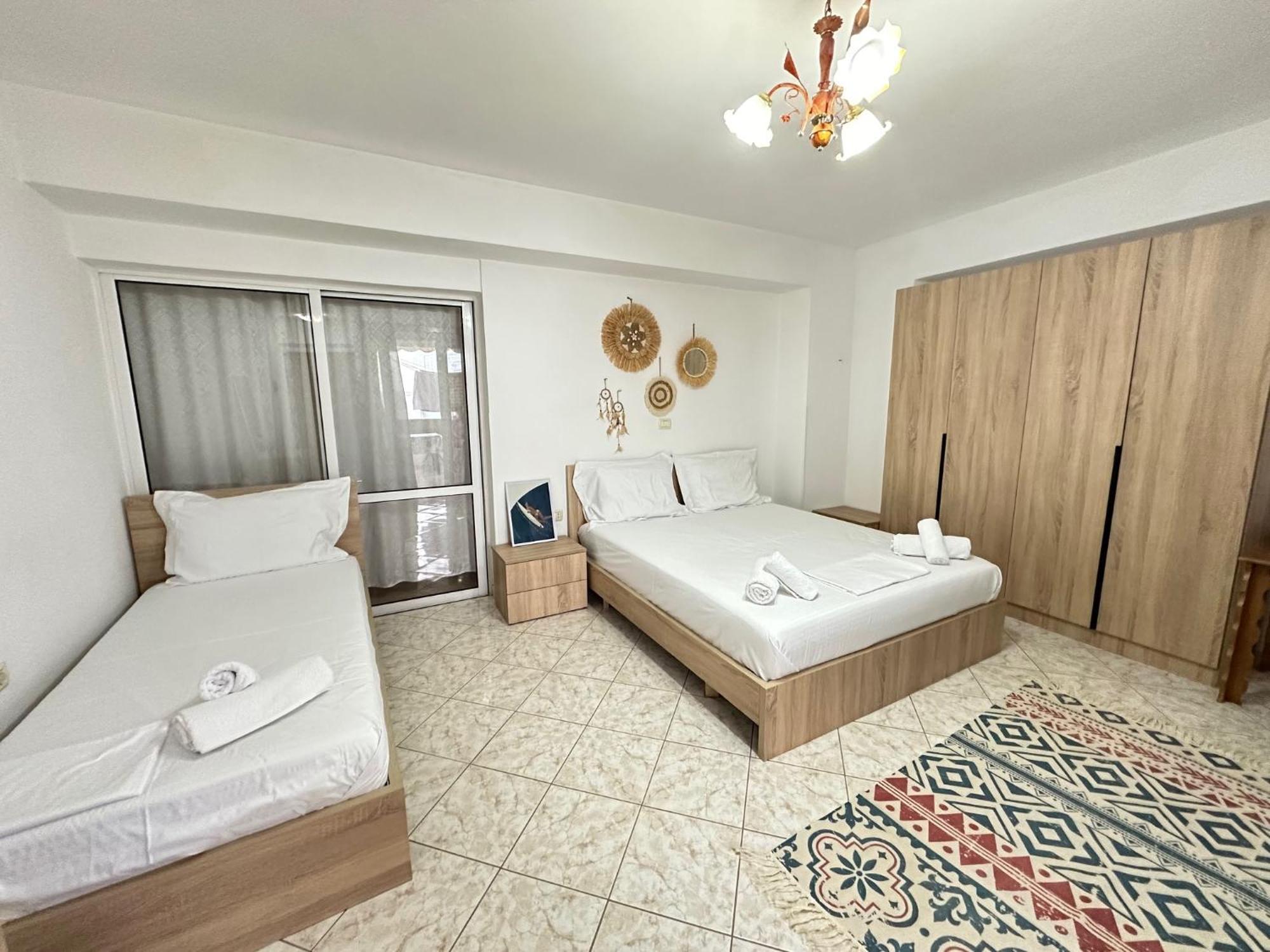 Appartement Boho Coastal Retreat à Saranda Extérieur photo